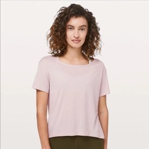 NWT Lululemon Short Sleeve Shirt- fall in place